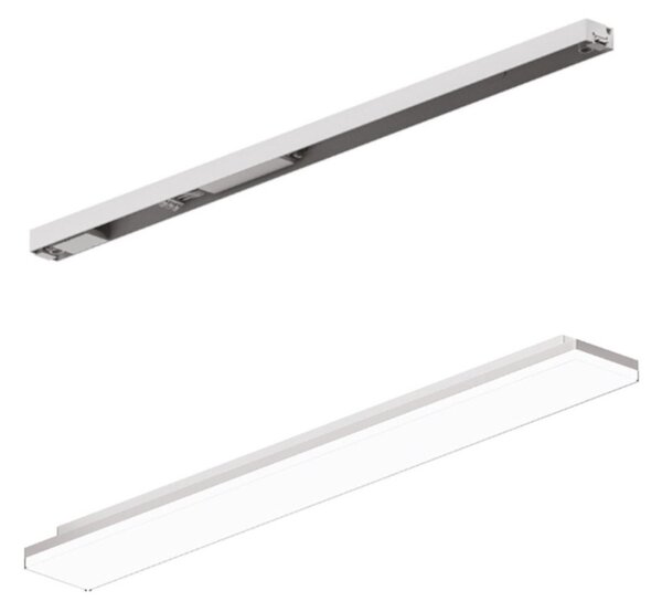 Plafoniera moderna gea led gpl421+gki421p led ip54 termoplastico - Gea Led