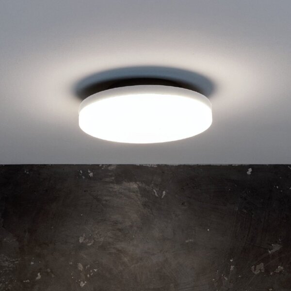 Plafoniera moderna gea led gpl361 led ip65 alluminio policarbonato - Gea Led