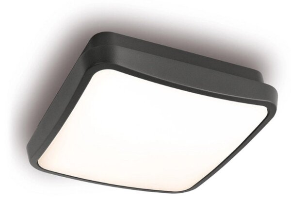 Plafoniera moderna gea led gpl370 led ip65 alluminio policarbonato - Gea Led