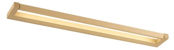 Applique orientabile perenz slim 8454 or ct led cct 1920lm alluminio oro spazzolato - Perenz