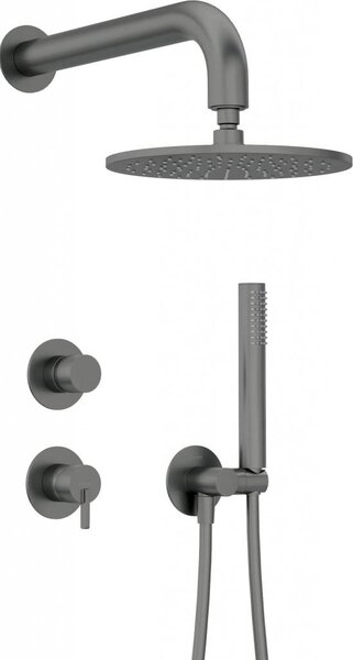 Silia titan monocomando, miscelatore Set doccia sottopiano, con soffione (NQS_D9YK)