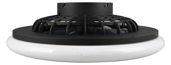 Plafoniera LED nera opaca Stralsund – Reality