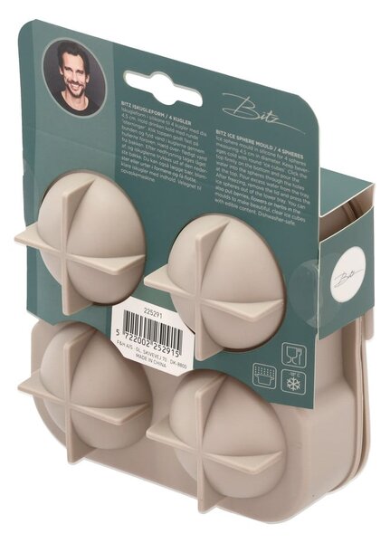 Vaschetta per ghiaccio in silicone Sphere – Bitz