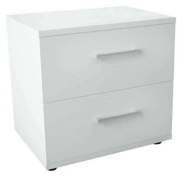 HARALD - comodino 2 cassetti moderno