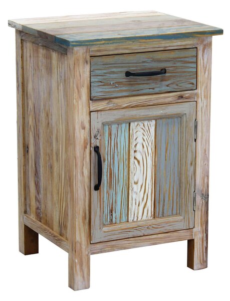 COLORWOOD - comodino in legno colorato