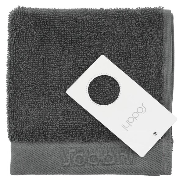 Asciugamano tipo terry grigio scuro in cotone 30x30 cm Comfort – Södahl