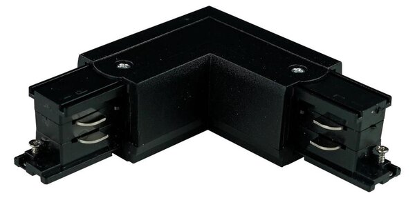 Tappo finale trifaseper sistema a binari TRACER quadrato nero