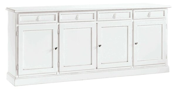 CECILY - credenza in legno cm 205 x 42 x 86 h