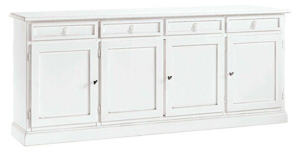 CECILY - credenza in legno cm 205 x 42 x 86 h