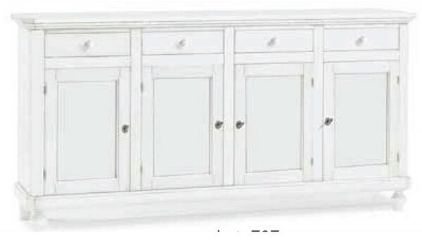 CHRISTOPHER - credenza in legno cm 196 x 43 x 98 h