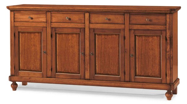 CHRISTOPHER - credenza in legno cm 196 x 43 x 98 h