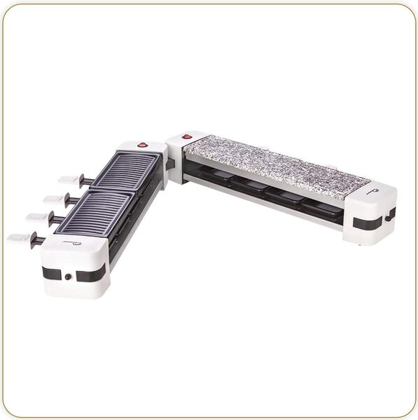 Raclette / grill.2x4pers.1200w. Little balance 8502