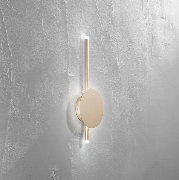 Ondaluce - Applique LED dimmerabile JAMES LED/16W/230V dorata