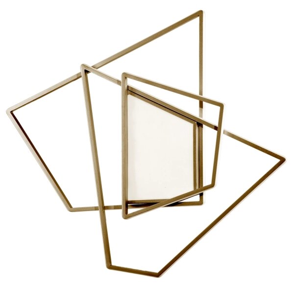 Ondaluce - Plafoniera dimmerabile a LED GALAXY LED/90W/230V 71x84 cm oro