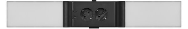 Osram - Lampada a LED sottopensile dimmerabile con prese UNDERCABINET LED/10W/230V nero