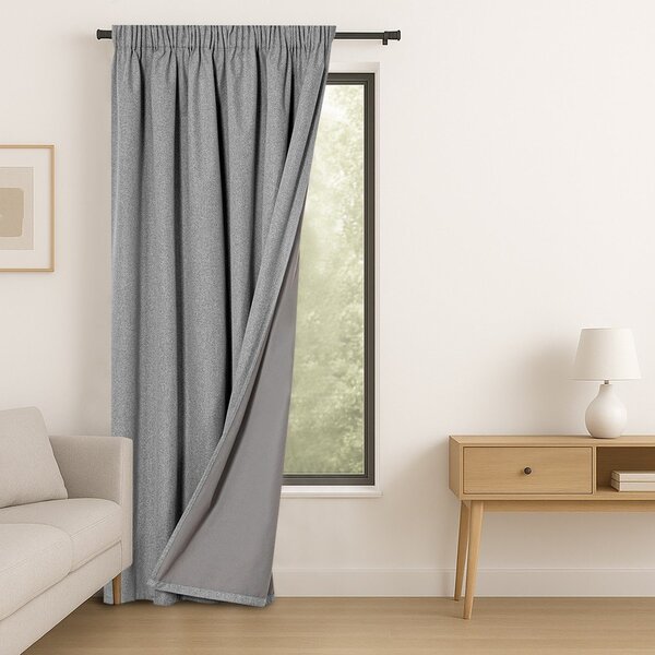 Tenda oscurante grigia 140x250 cm Corita – Restilo