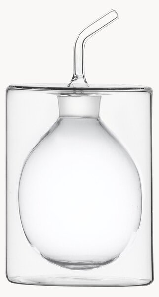 Distributore aceto e olio in vetro borosilicato fatto a mano Cilindro alt. 15 cm