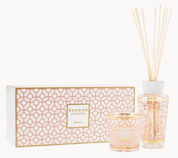Set confezione regalo My First Baobab Women (magnolia, rosa e muschio) 2 pz