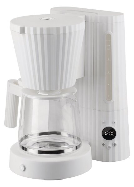 Plisse Filter Coffee Machine White Alessi