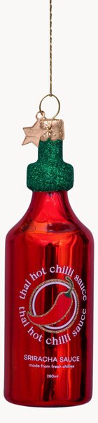Addobbo di Natale in vetro soffiato Thai Hot Chili Sauce