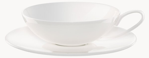 Tazza con piattino in Fine Bone China Patricia