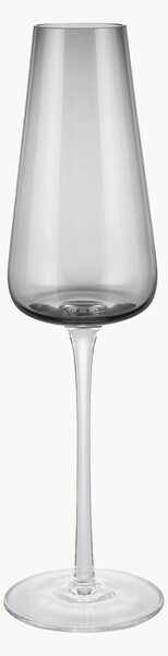 Set di 2 flute da champagne in vetro soffiato Belo