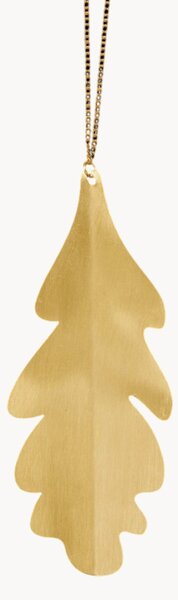 Set di 4 addobbi per albero di Natale Oak Leaf