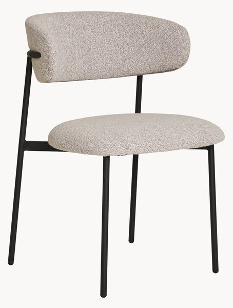 Set di 2 sedie da pranzo in bouclé Mira