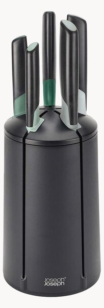 Set di coltelli con supporto girevole Elevate, set da 6