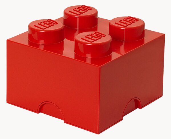 Scatola portaoggetti per bambini LEGO Brick con 4 bottoni