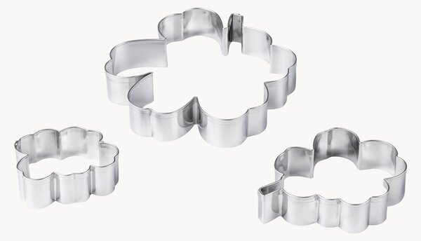 Set di 3 tagliabiscotti Unikko
