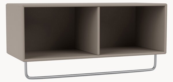 Appendiabiti con mensola in legno Coat
