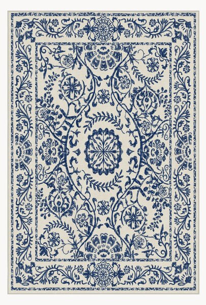 Tappet lavabile blu scuro a pelo corto Delphina