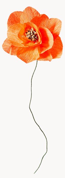 Fiore artificiale fatto a mano Poppy