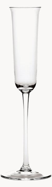 Set di 4 flute da champagne in cristallo soffiato Grace