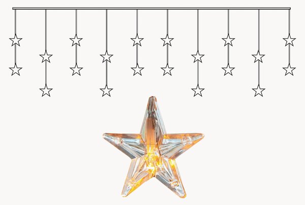 Ghirlanda a LED Star, 180 cm
