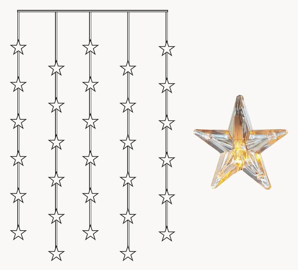 Ghirlanda a LED Star, 120 cm