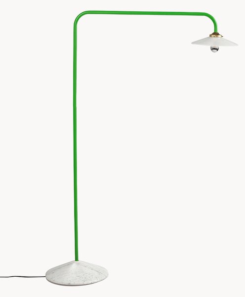 Lampada ad arco fatta a mano con base in marmo Moou