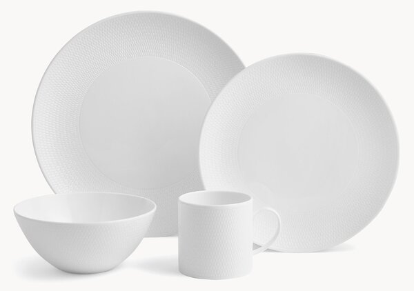 Servizio da colazione in Fine Bone China Gio, 4 persone, set da 16