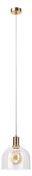 Lampada sospesa su cavo VIVE 1xE27/15W/230V, finitura oro