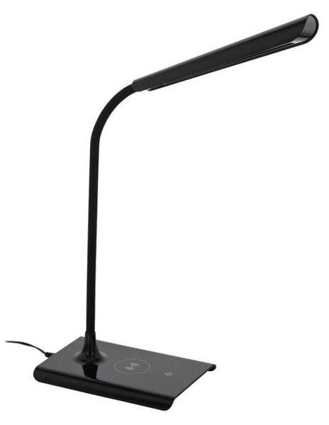 Eglo 55122 - Lampada da tavolo dimmerabile a LED con ricarica LED/5,5W/230V nera