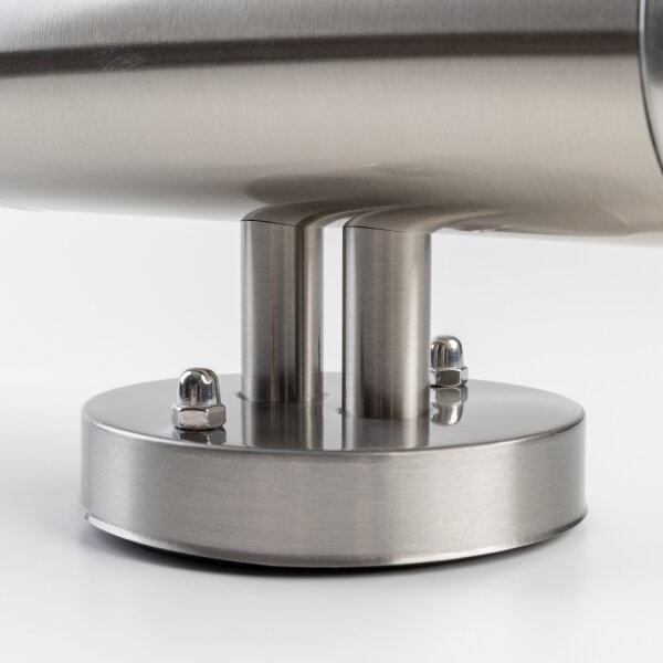 BRILAGI - Lampada da parete per esterni ELIA 1xE27/20W/230V IP44 cromo opaco