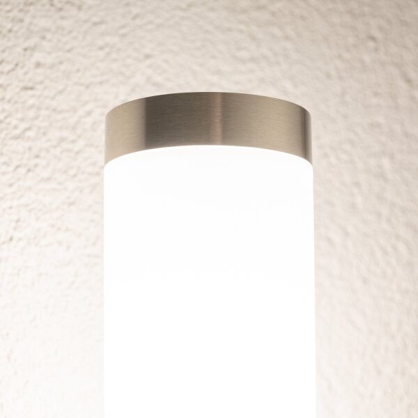 BRILAGI - Lampada da parete per esterni ELIA 1xE27/20W/230V IP44 cromo opaco