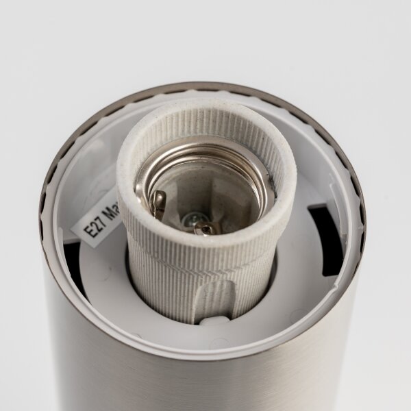 BRILAGI - Lampada da esterno ELIA 1xE27/20W/230V IP44 100 cm cromo opaco