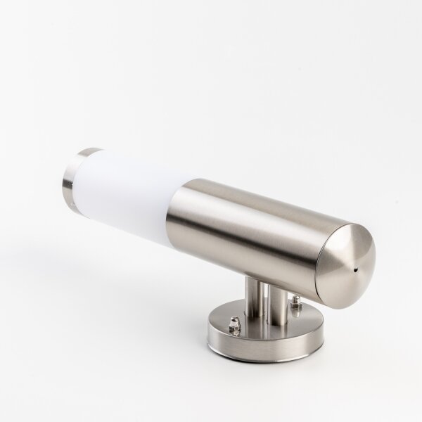 BRILAGI - Lampada da parete per esterni ELIA 1xE27/20W/230V IP44 cromo opaco