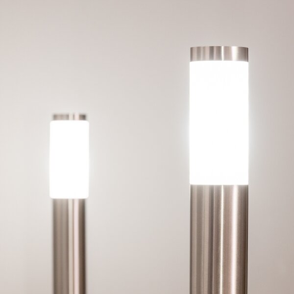 BRILAGI - Lampada da esterno ELIA 1xE27/20W/230V IP44 50 cm cromo satinato