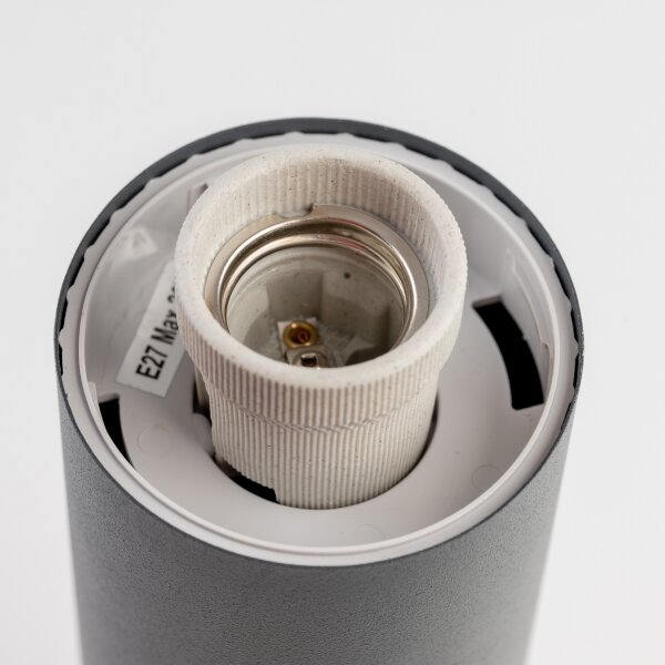 BRILAGI - Lampada da parete per esterni ELIA 1xE27/20W/230V IP44 antracite