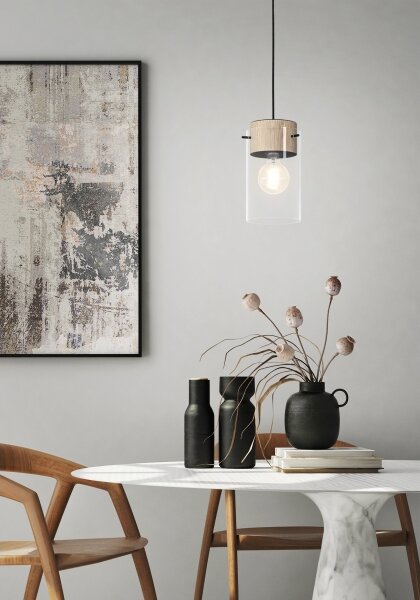 Eglo 43545 - Lampadario su corda MADRESELVA 1xE27/28W/230V