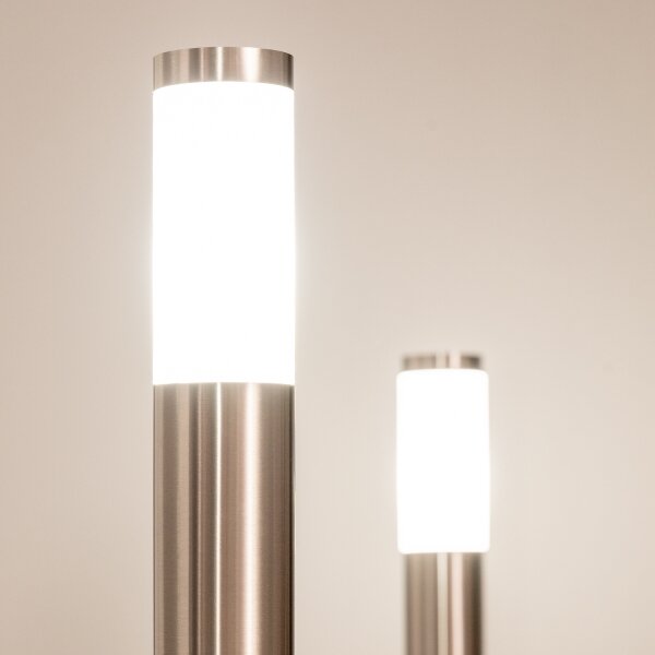 BRILAGI - Lampada da esterno ELIA 1xE27/20W/230V IP44 50 cm cromo satinato