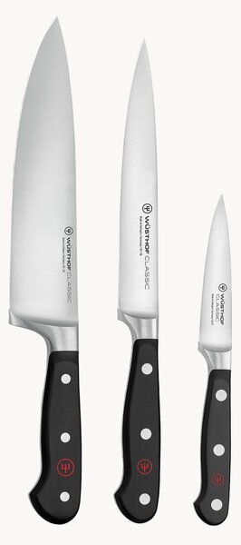 Set di 3 coltelli in acciaio inossidabile Classic